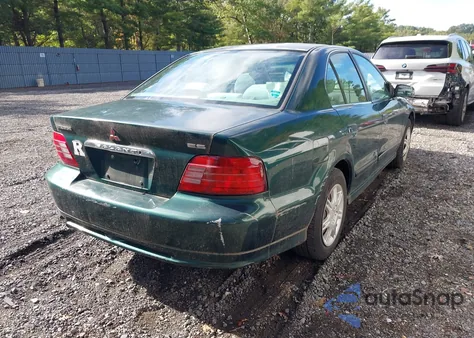 2001 Mitsubishi Galant Es z USA, uszkodzony, nr VIN 4A3AA46G31E111012